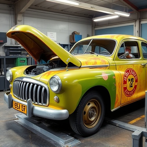 vehicle restoration process