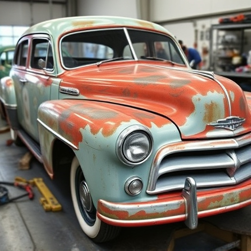 vehicle restoration process