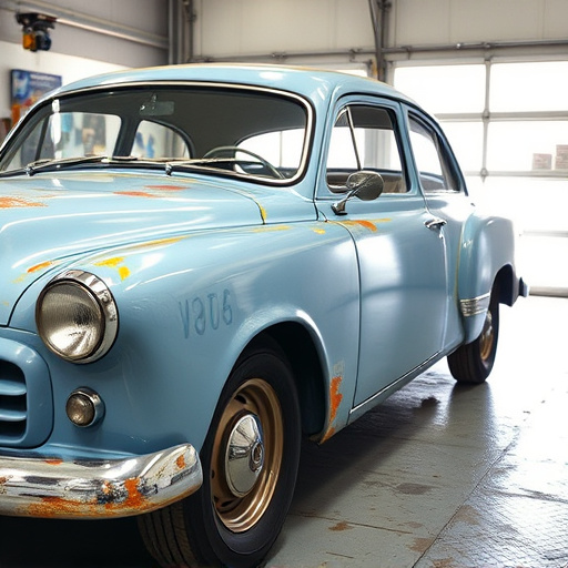 vehicle restoration process