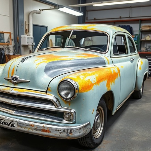 vehicle restoration process