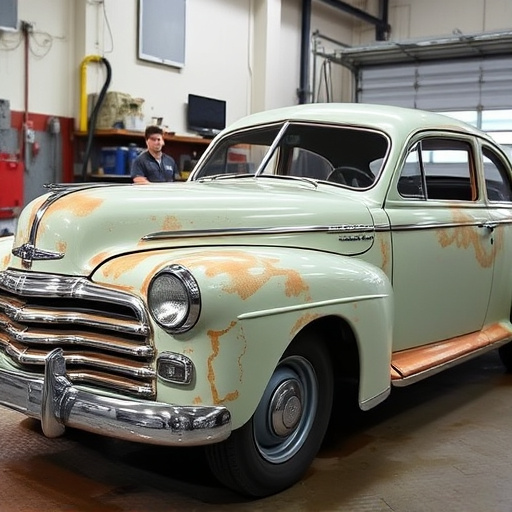 vehicle restoration process