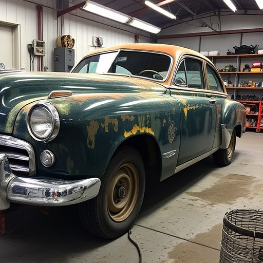 vehicle restoration process