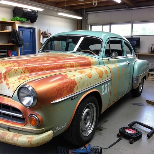 vehicle restoration process