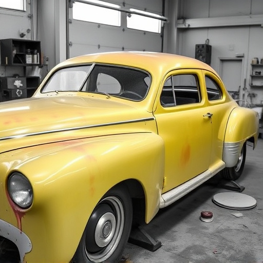 vehicle restoration process