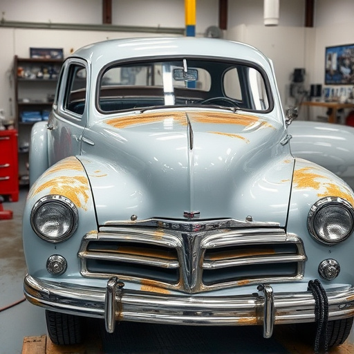 vehicle restoration process