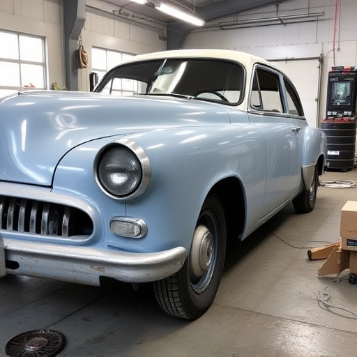 vehicle restoration process