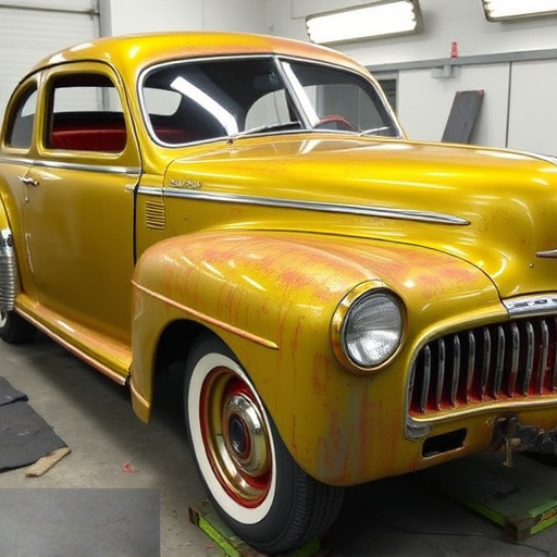 vehicle restoration process