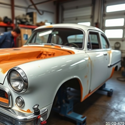 vehicle restoration process