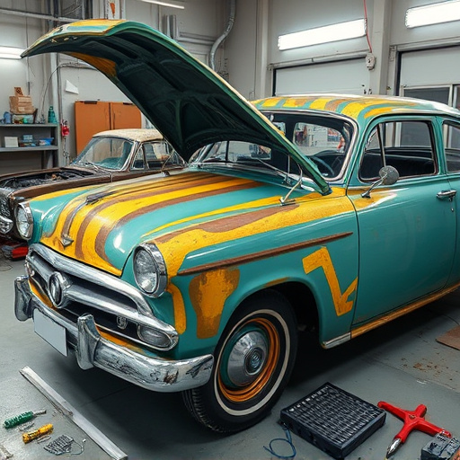 vehicle restoration process