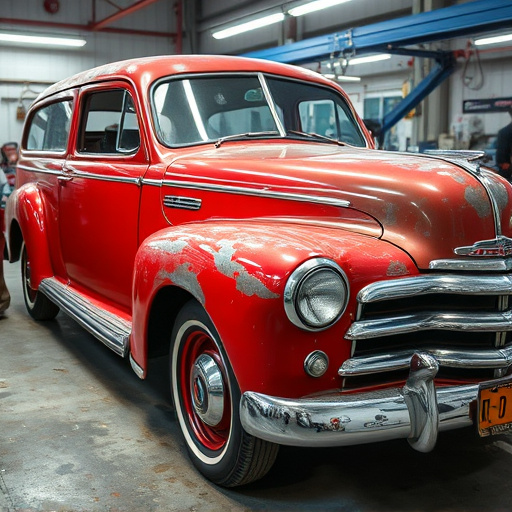 vehicle restoration process