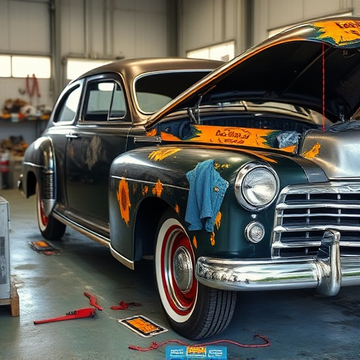 vehicle restoration process