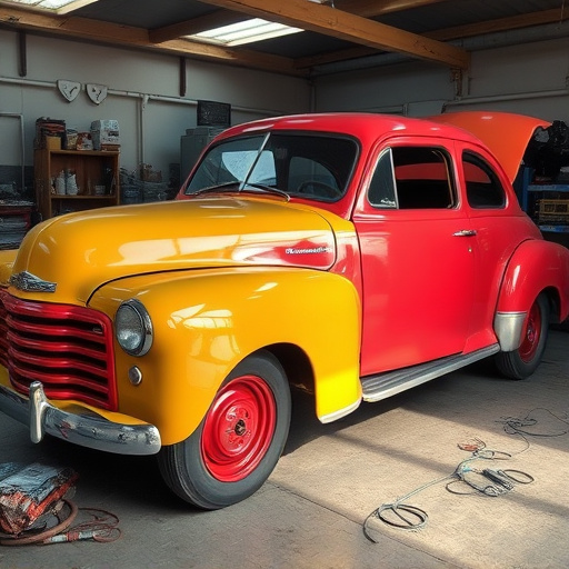 vehicle restoration process