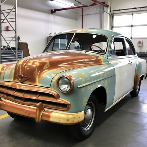 vehicle restoration process