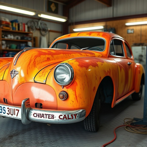 vehicle restoration process