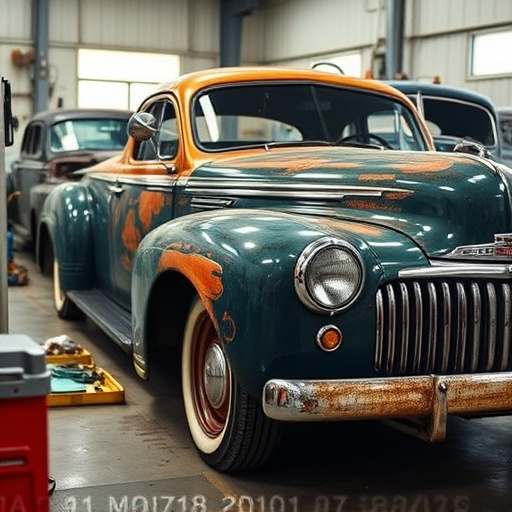 vehicle restoration process