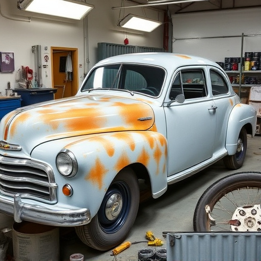 vehicle restoration process