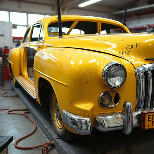 vehicle restoration process