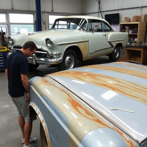 vehicle restoration process