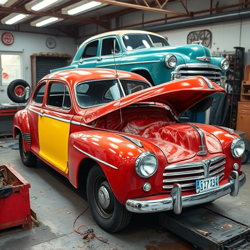 vehicle restoration process