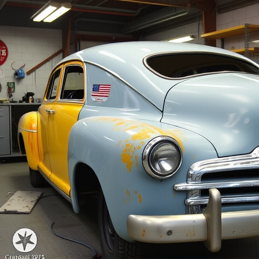 vehicle restoration process
