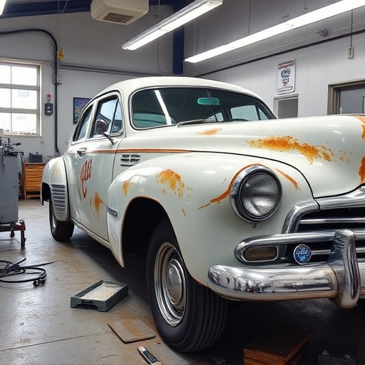 vehicle restoration process