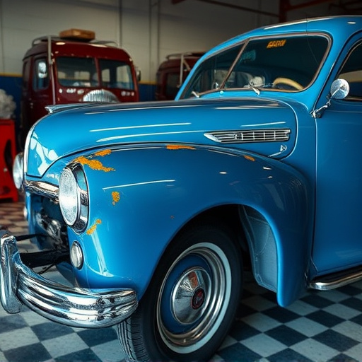 vehicle restoration process