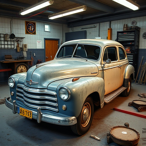 vehicle restoration process