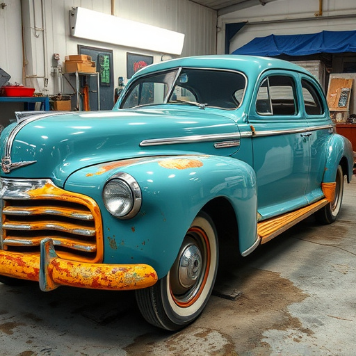 vehicle restoration process