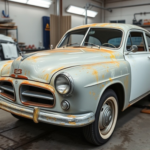 vehicle restoration process