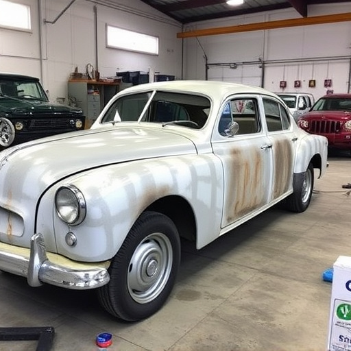 vehicle restoration process