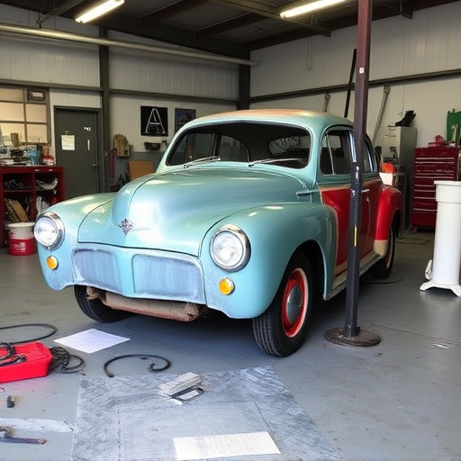 vehicle restoration process