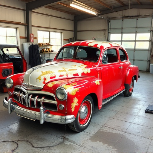 vehicle restoration process