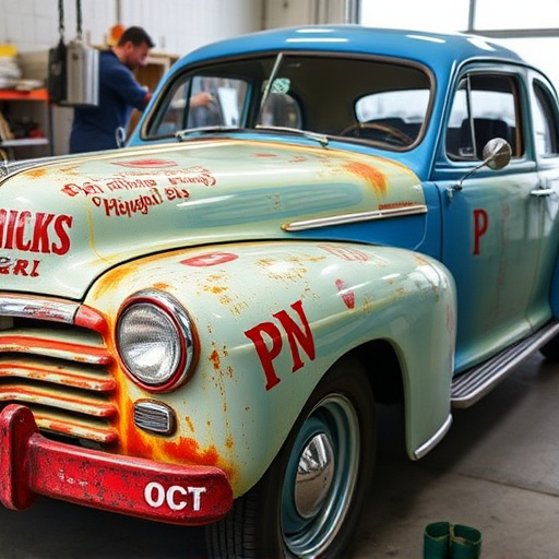 vehicle restoration process