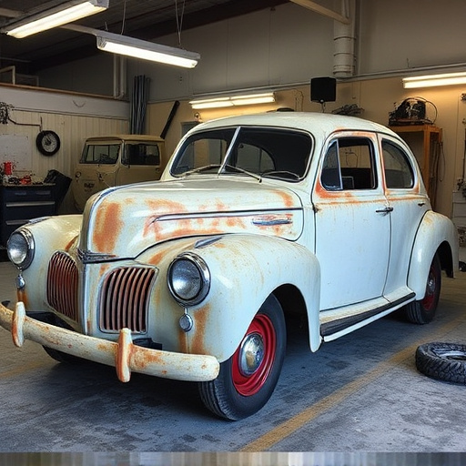 vehicle restoration process