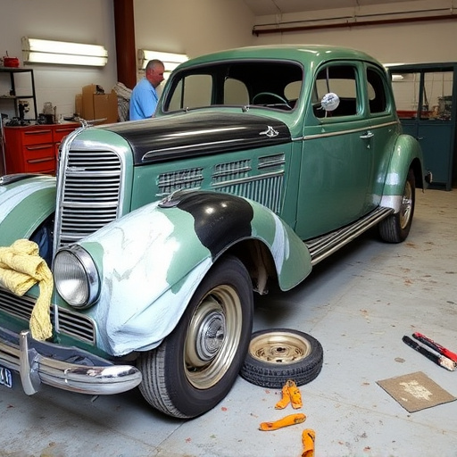 vehicle restoration process