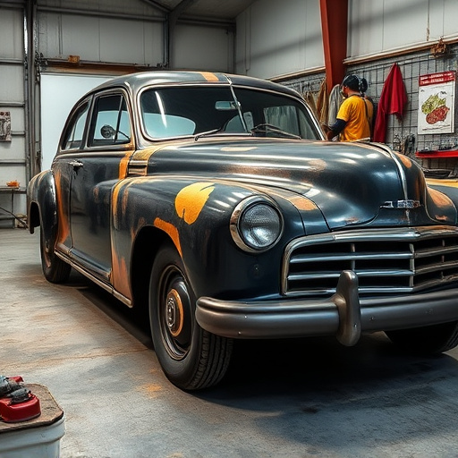 vehicle restoration process