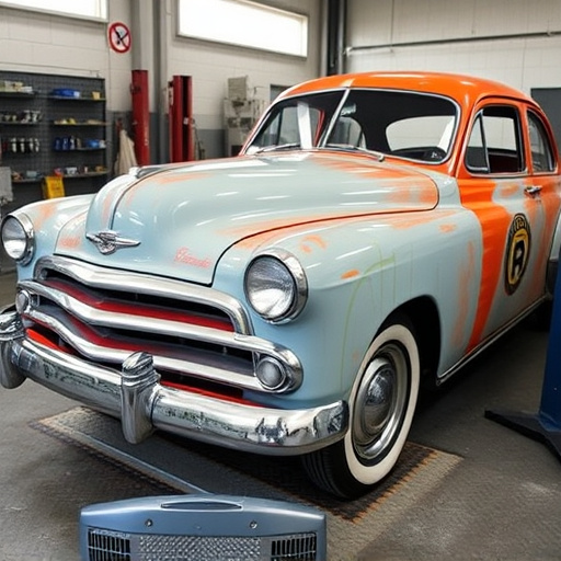 vehicle restoration process