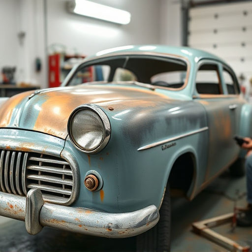 vehicle restoration process