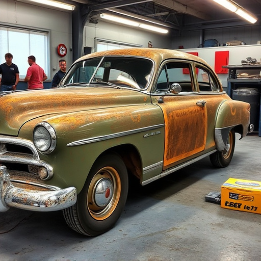 vehicle restoration process