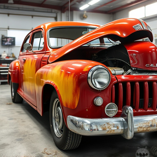 vehicle restoration process