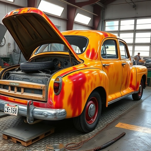 vehicle restoration process