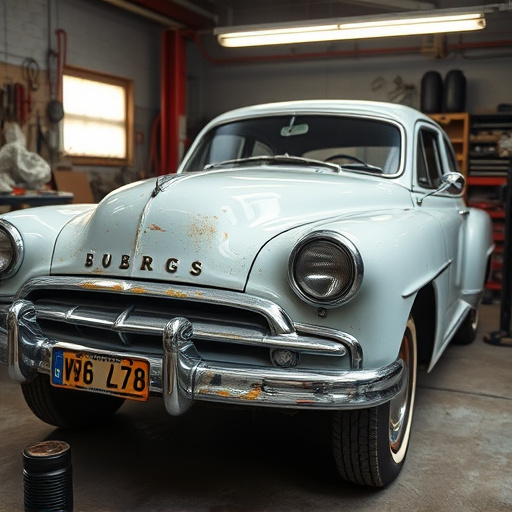 vehicle restoration process