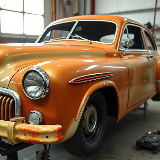 vehicle restoration process
