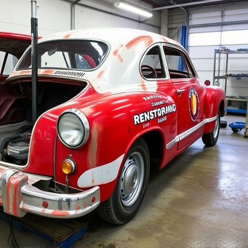 vehicle restoration process