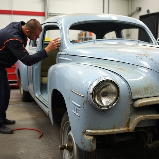 vehicle restoration process