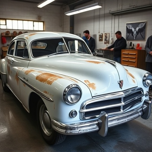 vehicle restoration process