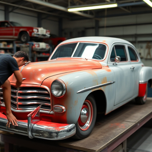 vehicle restoration process