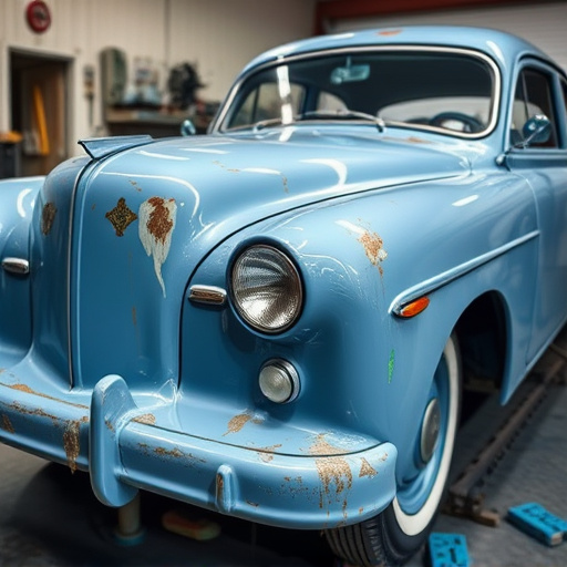 vehicle restoration process