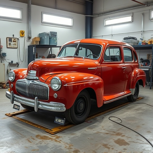 vehicle restoration process