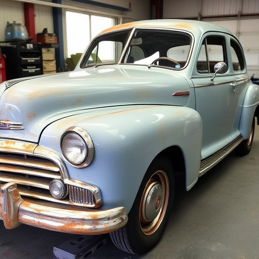 vehicle restoration process